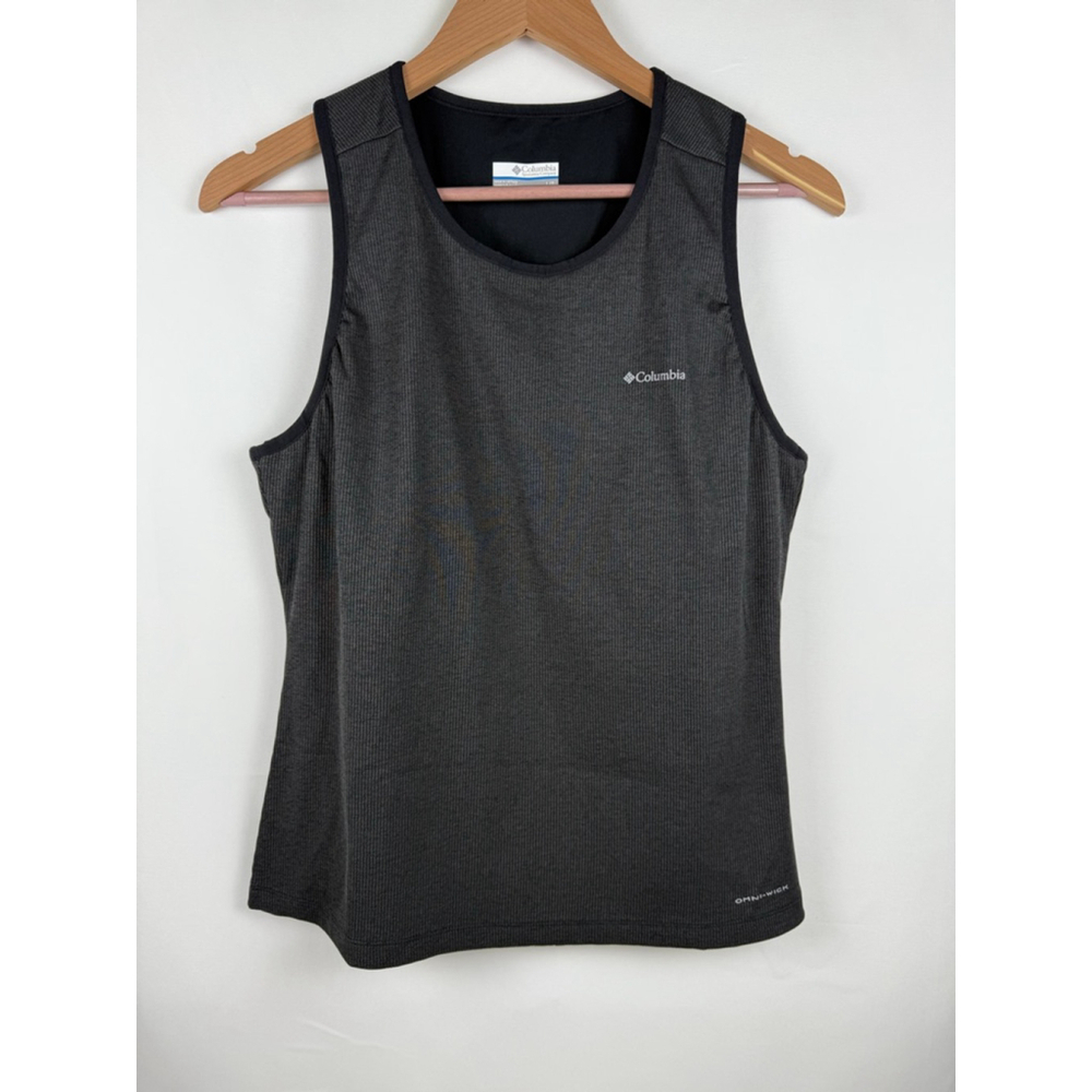 Women's Columbia Tank Top Gray/Black Size L